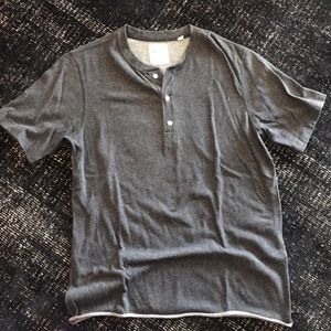 Men’s Billy Reid short sleeve Henley